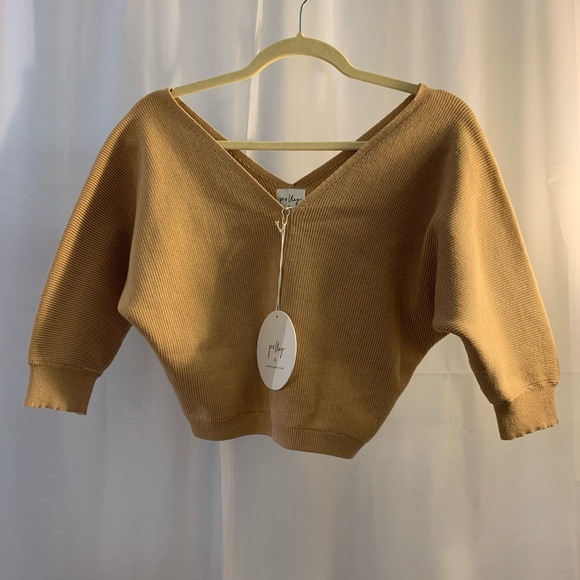 Princess Polly Off the Shoulder Sweater - Picture 2 of 3